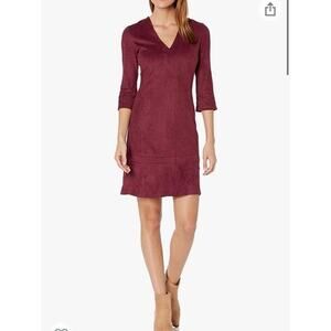 Yoana Baraschi womens California dreaming suede tunic dress size med